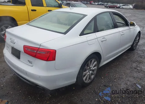 2012 Audi A6 3.0 Premium из США, поврежденный, VIN WAUHGAFC7CN102910